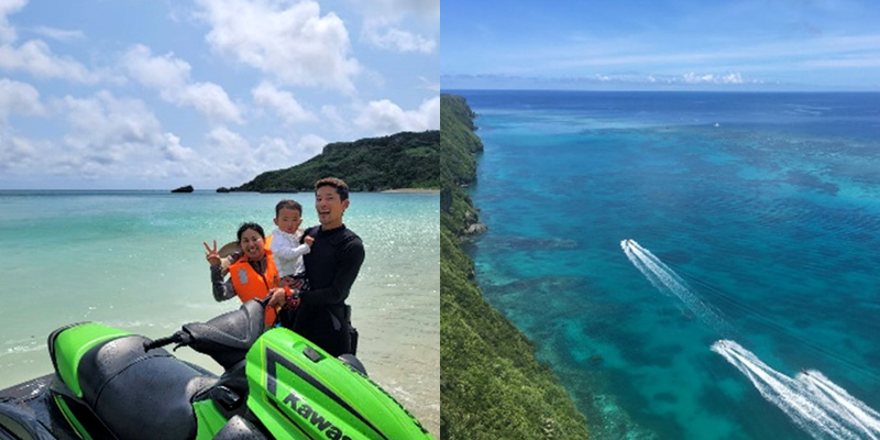 宮古島での秘境ジェットスキーツーリング